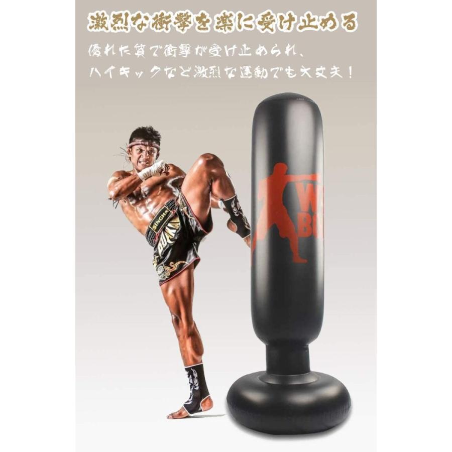 サンドバッグ パンチバッグ スタンド 自宅 キック ボクシング トレーニング ストレス解消 160cm 空気入れ付き Ensya Vaga Luna1 通販 Yahoo ショッピング