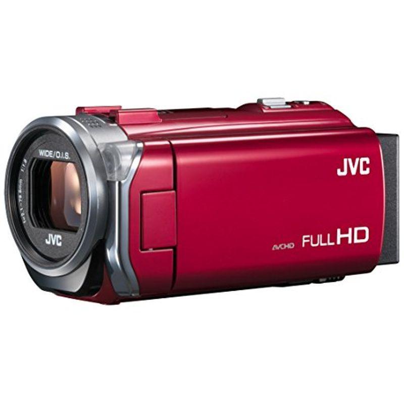 JVCKENWOOD JVC ビデオカメラ EVERIO 内蔵メモリー32GB レッド GZ-E765-R