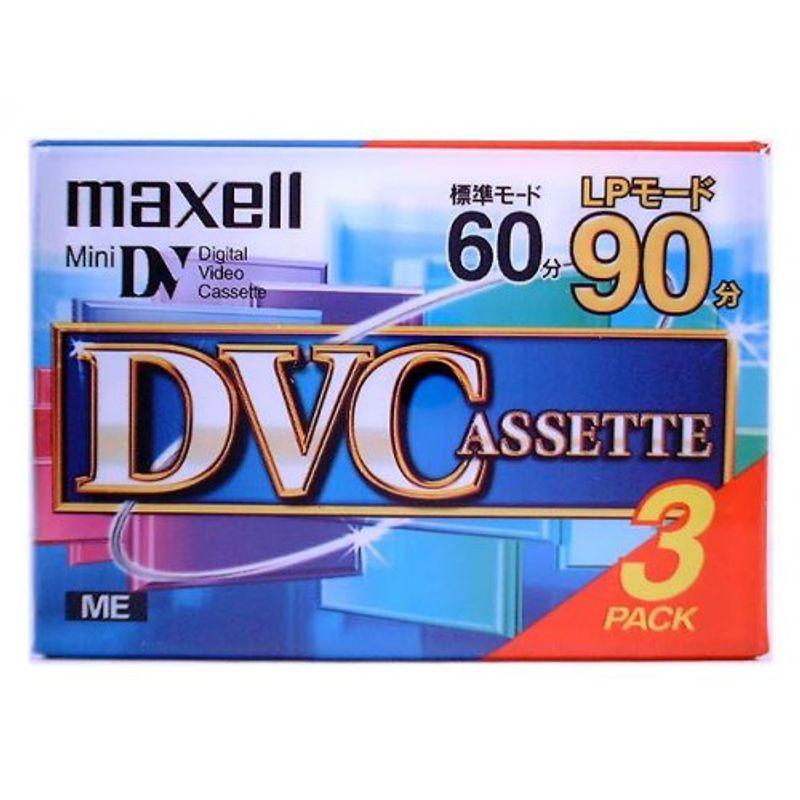 maxell DVM60SEN.3P MiniDVカセット 60分3巻パック