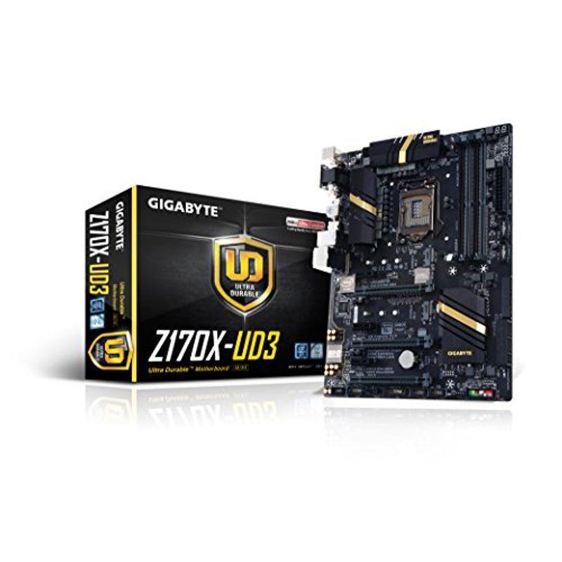 GIGABYTE Intel Z170チップセット搭載 ATX マザーボードGA-Z170X-UD3