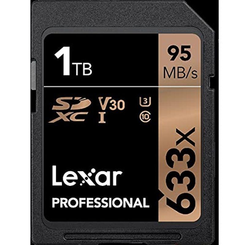 通常便なら送料無料 LEXAR Lexar Professional UHS-I LSD 633x 10, 1TBSDXCカード Class  (U3), V30 その他周辺機器