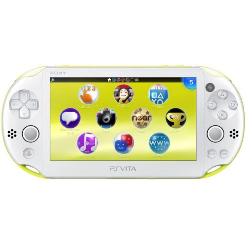 【一部予約販売】 割引価格 PlayStation Vita Wi-Fiモデル ライムグリーン ホワイト PCH-2000ZA13 メーカー生産終了 masruna.com masruna.com