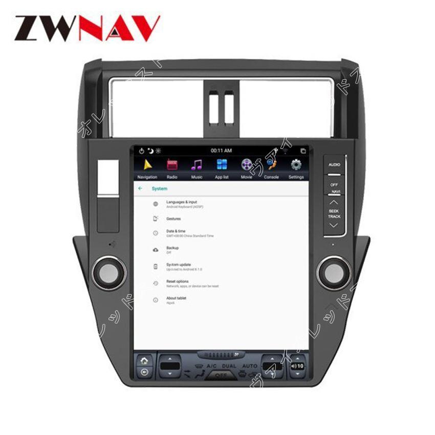 【中古品 】 テスラスタイル　アンドロイドナビ　トヨタ　ランドクルーザー　プラド150 2010-2016 2017　64G with DSP carplay　-TESN-1084-3 【I2355423576】(85680円)