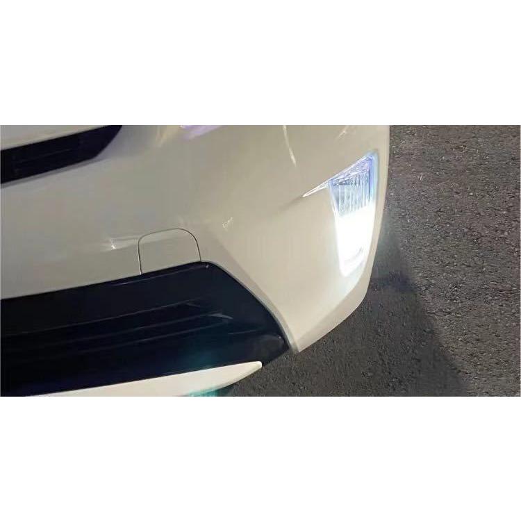 プリウス30系prius 後期 US仕様 デイライト カプラーオンで点灯【18