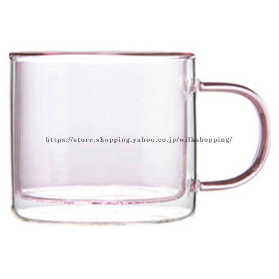 ステンドグラス コーヒーカップ 二重ガラスカップ マグカップ 耐熱2層手吹き製作グラス かわいいレトロデザイン グラス カラーグラス コップ 耐熱ガラス｜vale-la-pena-store｜03