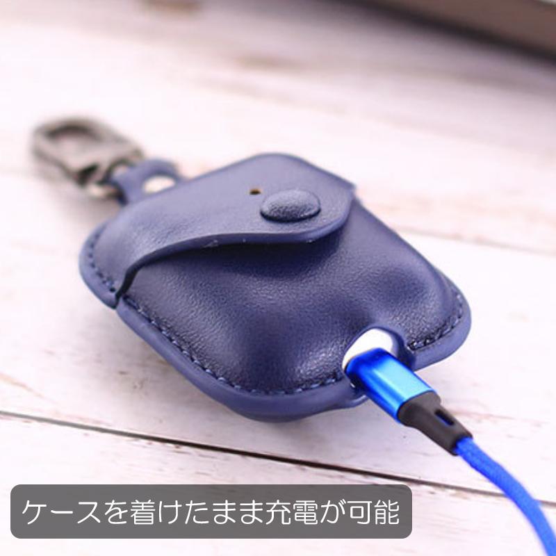 完全閉店セール】エアポッツケース 本革 レザー Airpods Airpods2