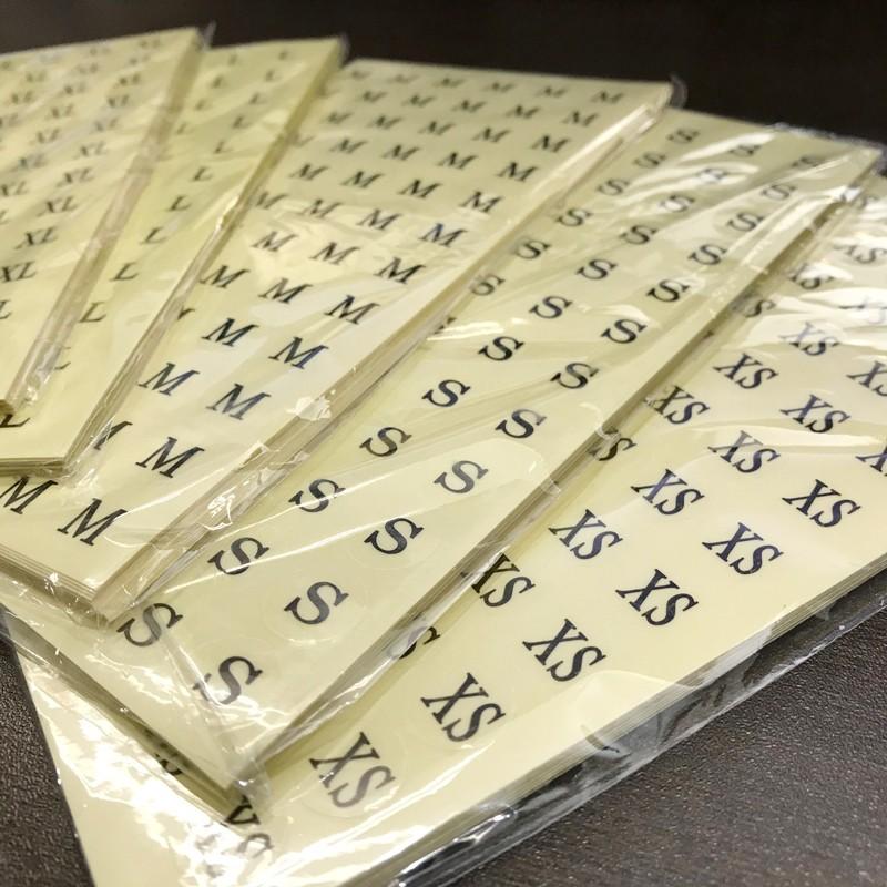 サイズ シール 透明 クリアタイプ 業務用 大きさ=直径1.4cm XS サイズ シール 透明 クリアタイプ 業務用 大きさ=直径1.4cm XS