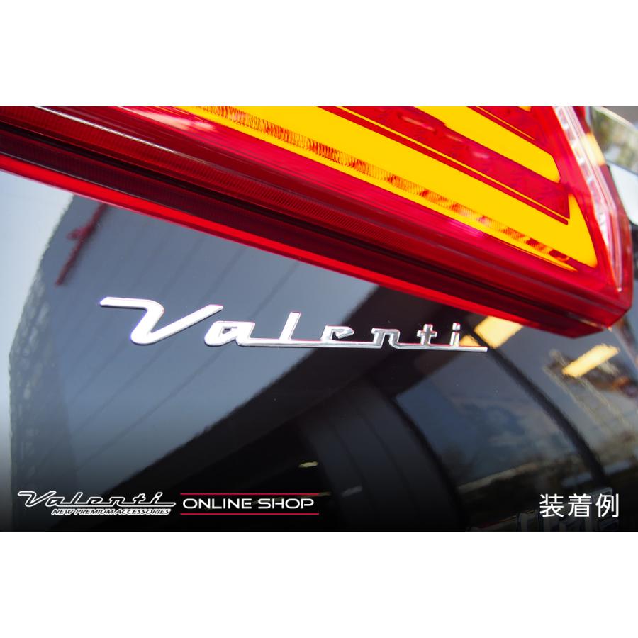 Valenti ヴァレンティ オンラインショップ限定　Valenti 3Dロゴステッカー200mm ATS-SDD200S｜valenti-onlineshop｜02