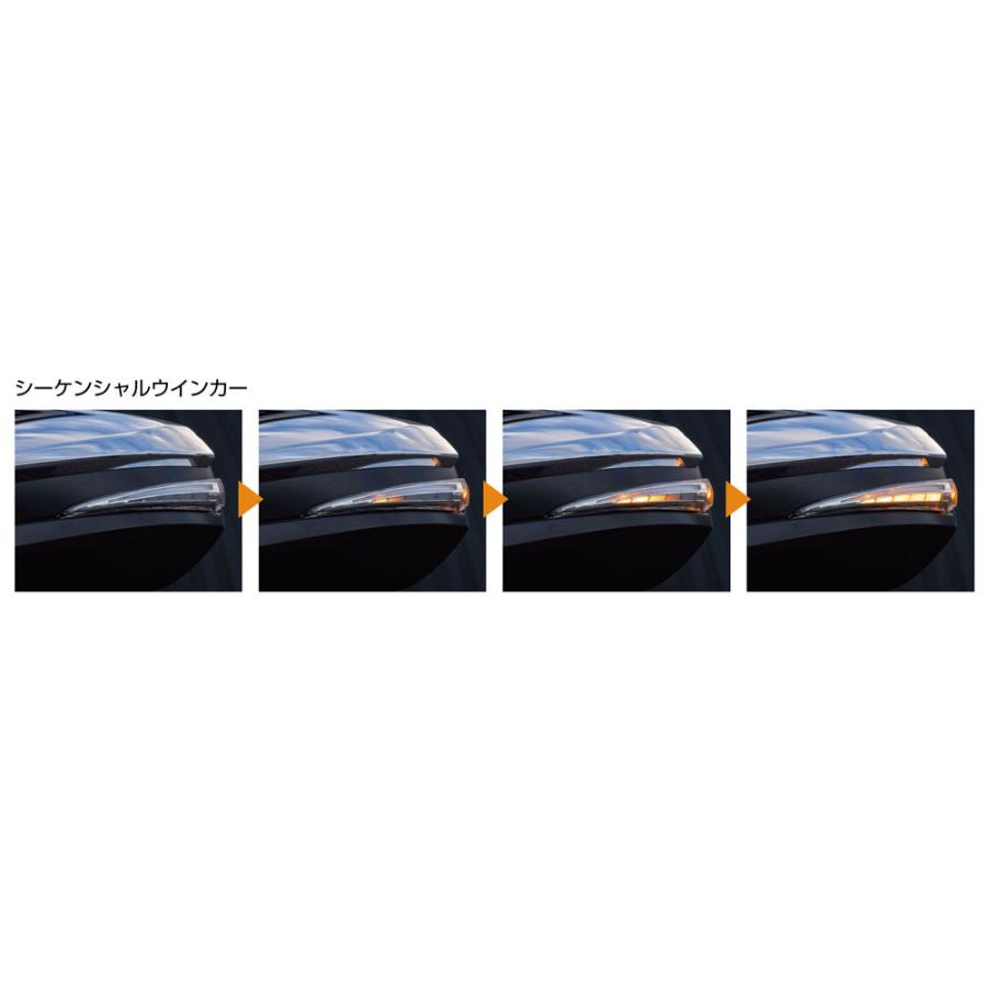 ヴァレンティ（VALENTI） ジュエルLEDシーケンシャルドアミラー