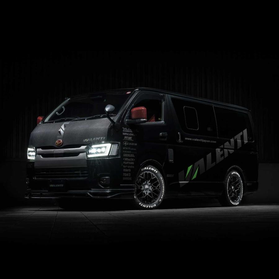 ヴァレンティ（VALENTI） 200系ハイエース用 ジュエル LEDヘッドランプ