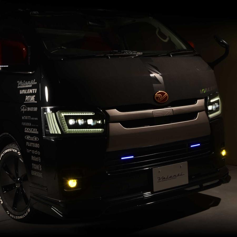 ヴァレンティ（VALENTI） 200系ハイエース用 ジュエル LEDヘッドランプ