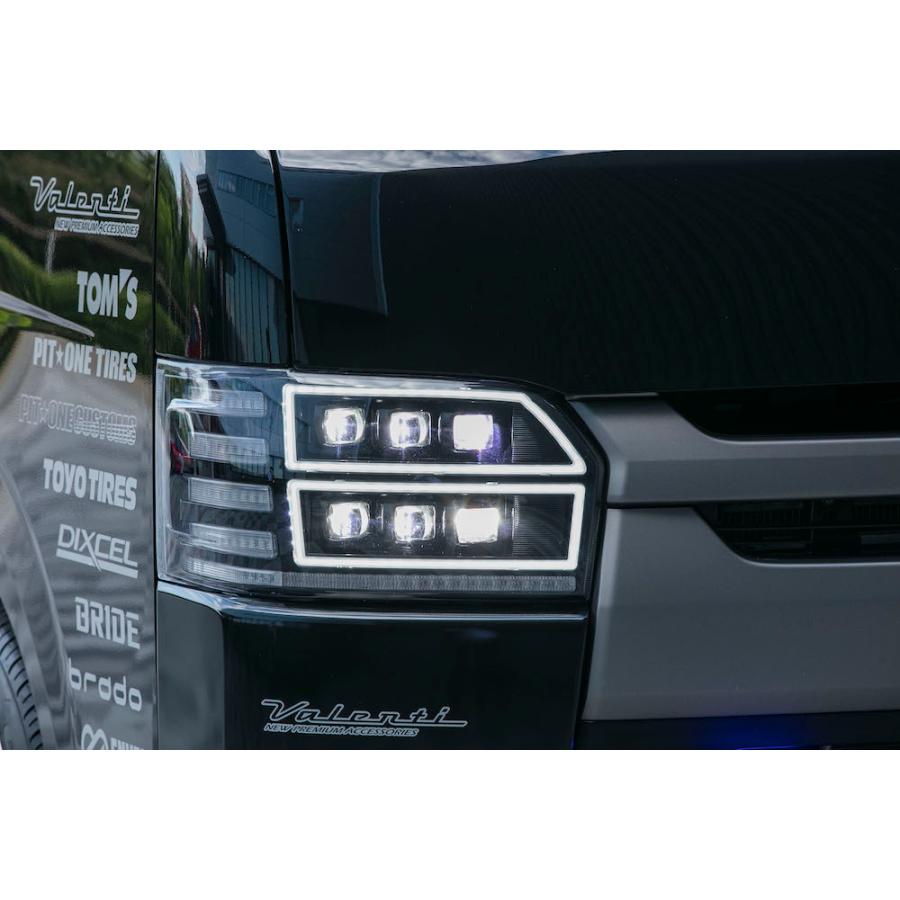ヴァレンティ Valenti ジュエルヘッドランプウルトラ ハイエース
