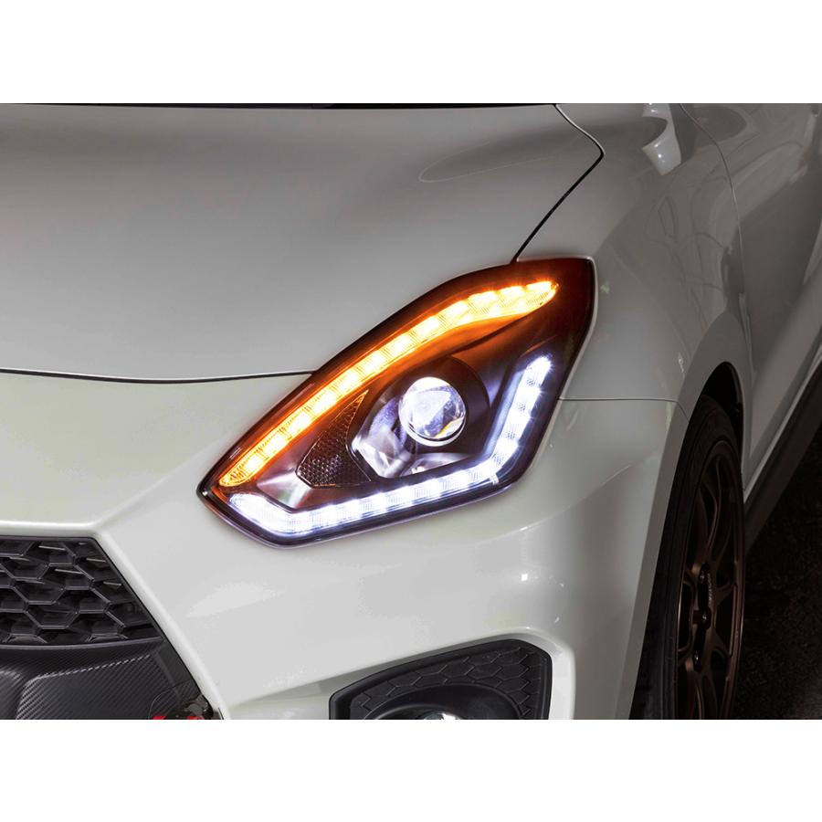 ヴァン・ヘイレン ヴァレンティ（VALENTI） ジュエルヘッドランプ スイフト純正ハロゲン