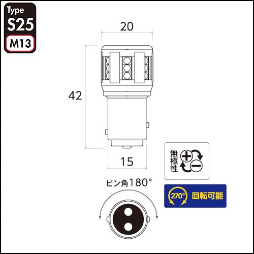 ヴァレンティ（VALENTI） Valenti Moto バイク用 M13 S25ダブル レッド