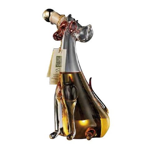 グラッパ【イヌ/Cane】200ml ベネチアングラスボトル【ブランデー