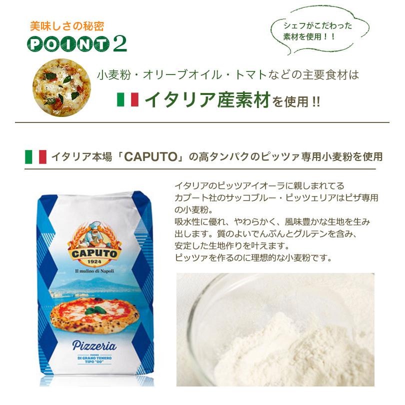 ピザ マルゲリータピザ 本格ピザ 18cm 添加物不使用ローマピッツァ 冷凍 シェフ 手作り クリスピー Pizza マツコの知らない世界 | ブランド登録なし | 08