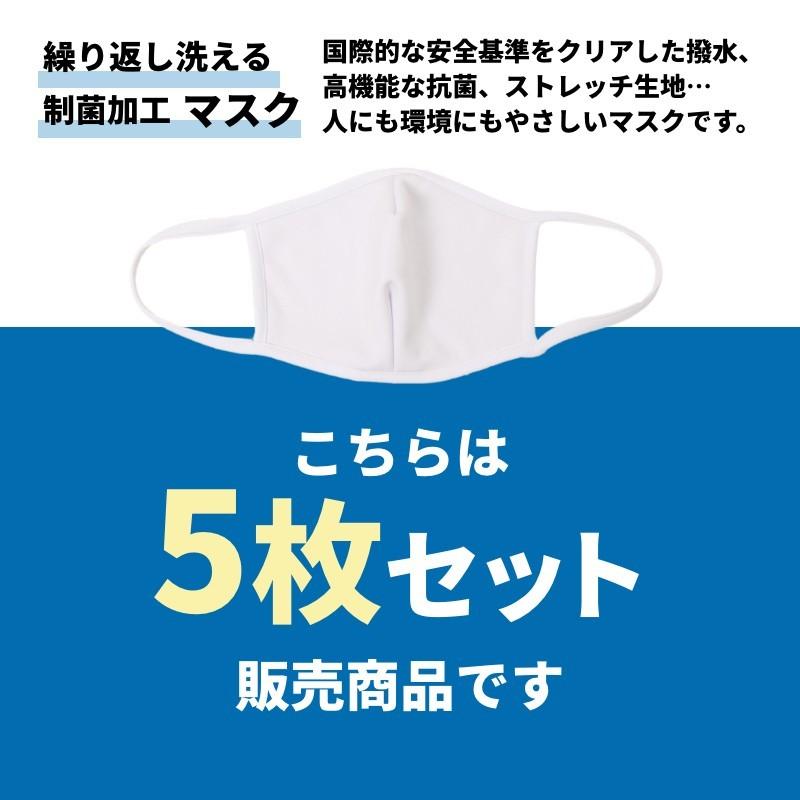 マスク ５枚セット 抗菌 布 制菌加工 花粉症 風邪 コロナウイルス インフルエンザ Pm2 5 撥水 Uvカット 洗える 制菌 ホワイト 在庫あり メール便送料無料 5setbactrlmask Valletta 通販 Yahoo ショッピング