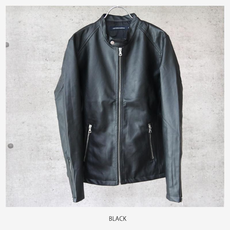Pu レザー ライダースジャケット メンズ レザージャケット シングルライダース フェイク スエード スウェード フェイクレザー スタンド襟 バンドカラー 送料無料 800 Valletta 通販 Yahoo ショッピング