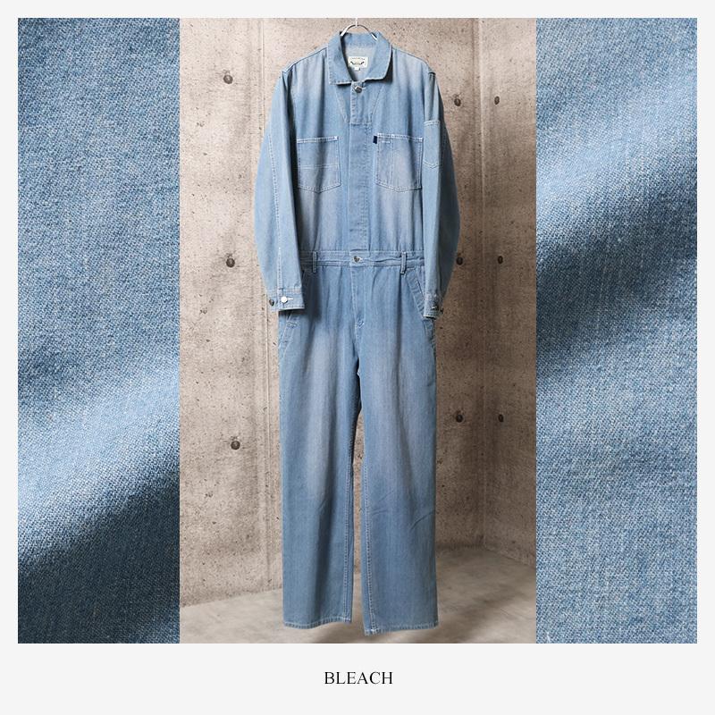 デニム つなぎ メンズ オールインワン カバーオール オーバーオール サロペット ジーンズ デニムパンツ 春 夏 秋 冬 ブリーチ インディゴ ブラック 送料無料 Valletta 通販 Yahoo ショッピング