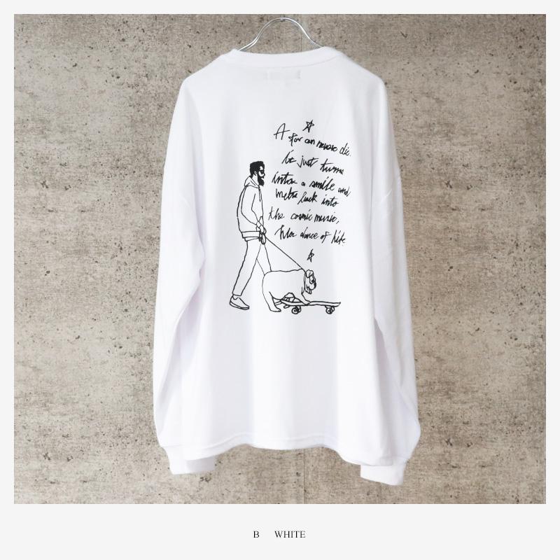イラストプリント ビッグ 長袖 Tシャツ メンズ 手書き風 イラスト ロゴ レトロ ロンt ロンティー パロディ 韓国系 ストリート 抗菌防臭加工 メール便 送料無料 N 306 31 Valletta 通販 Yahoo ショッピング