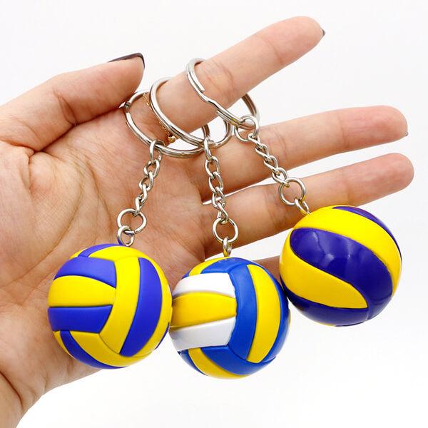バレーボールのキーホルダー 白 黄色 青 １個 Vb0018 バレーボールグッズ グラシアス 通販 Yahoo ショッピング
