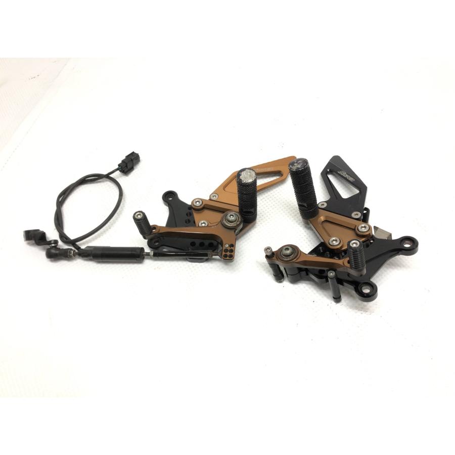 ゆう 467【B】☆バックステップ 社外 SNIPER ZX-25R SE ZX250E 始動動画有