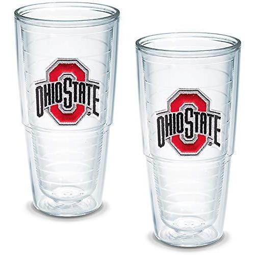 新しい Tervis 主に海外輸入品を取り扱っています 誠心誠意対応します Ohio Clear 710ml 2 Of Set Tumbler Emblem University State 冷蔵庫 冷凍庫