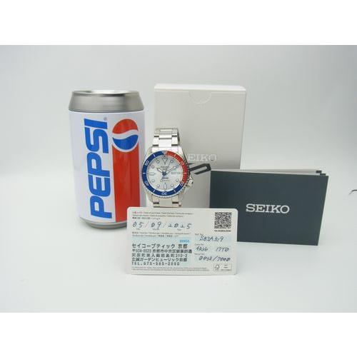Seiko 5 Sports キズ無し美品セイコー5スポーツ自動巻きペプシコラボ
