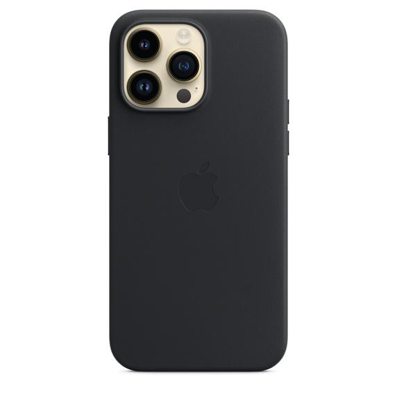 Apple 純正 MagSafe対応 iPhone 14 Pro Max レザーケース ミッドナイト 