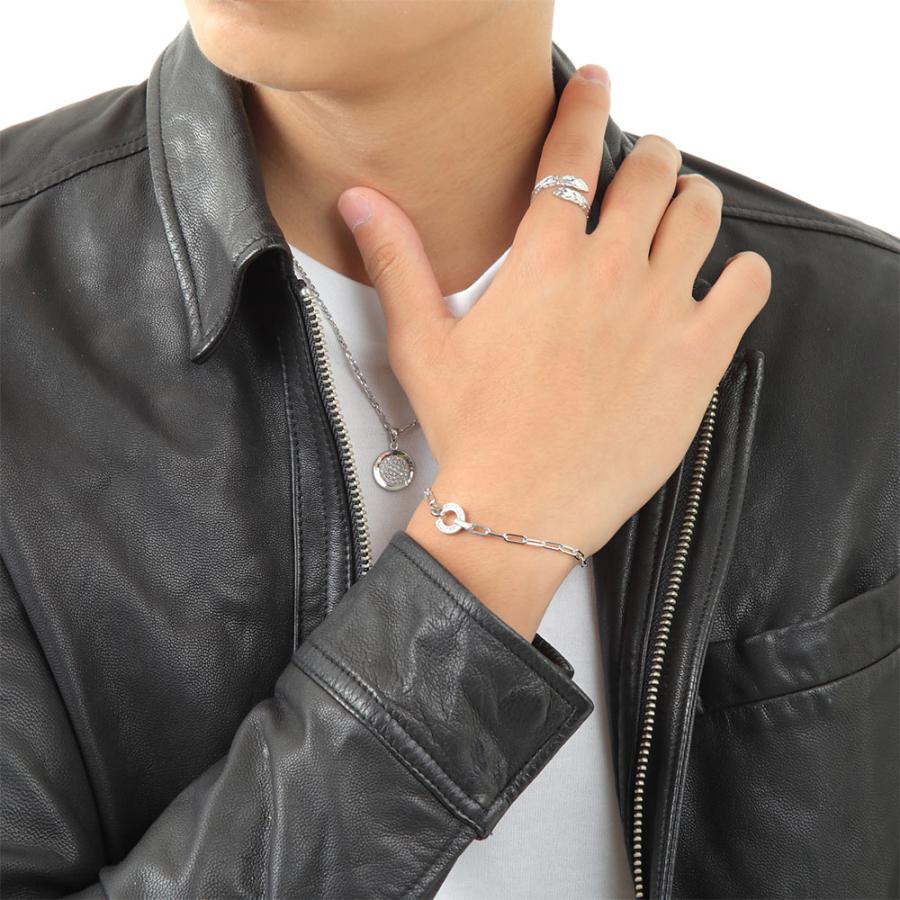 K18 ホワイトゴールド メンズ レディース フェザー ロール リング[指輪 18k 18金 ブランド イーグル ジュエリー フェザー シンプル 男女兼用 YG ピンキー]の画像