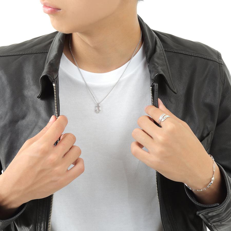 K18 ホワイトゴールド メンズ レディース フェザー ロール リング[指輪 18k 18金 ブランド イーグル ジュエリー フェザー シンプル 男女兼用 YG ピンキー]の画像