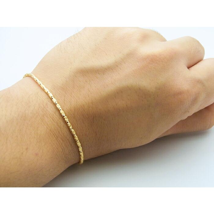 イタリア18Kブレスレット