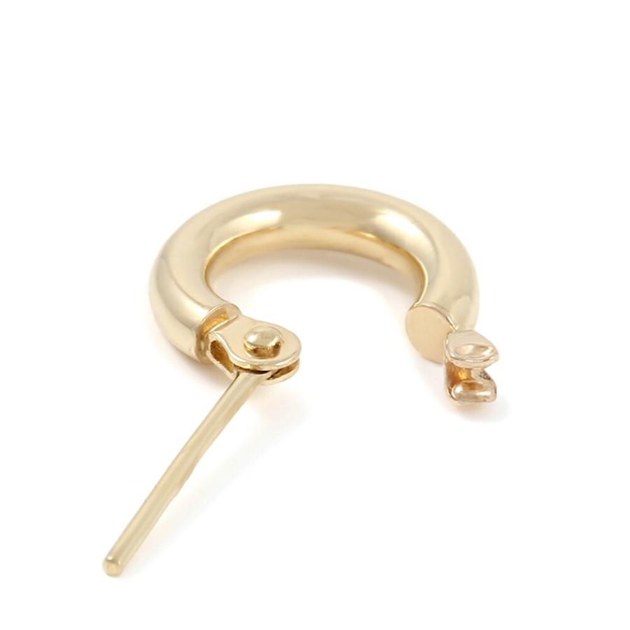 18金 フープピアス 直径10mm 2個セット 楽天市場】18金 フープピアス 18k 2×10 k18 輪っか 1ペア