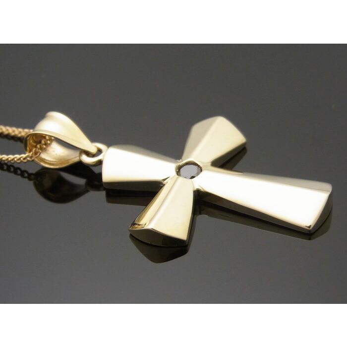 10k イエローゴールド ブラックダイヤモンド 0.12ct アメリカデザイン 