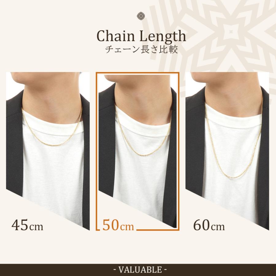 プレミアムモデル】 18金 メンズ ネックレス K18 レディース イエロー