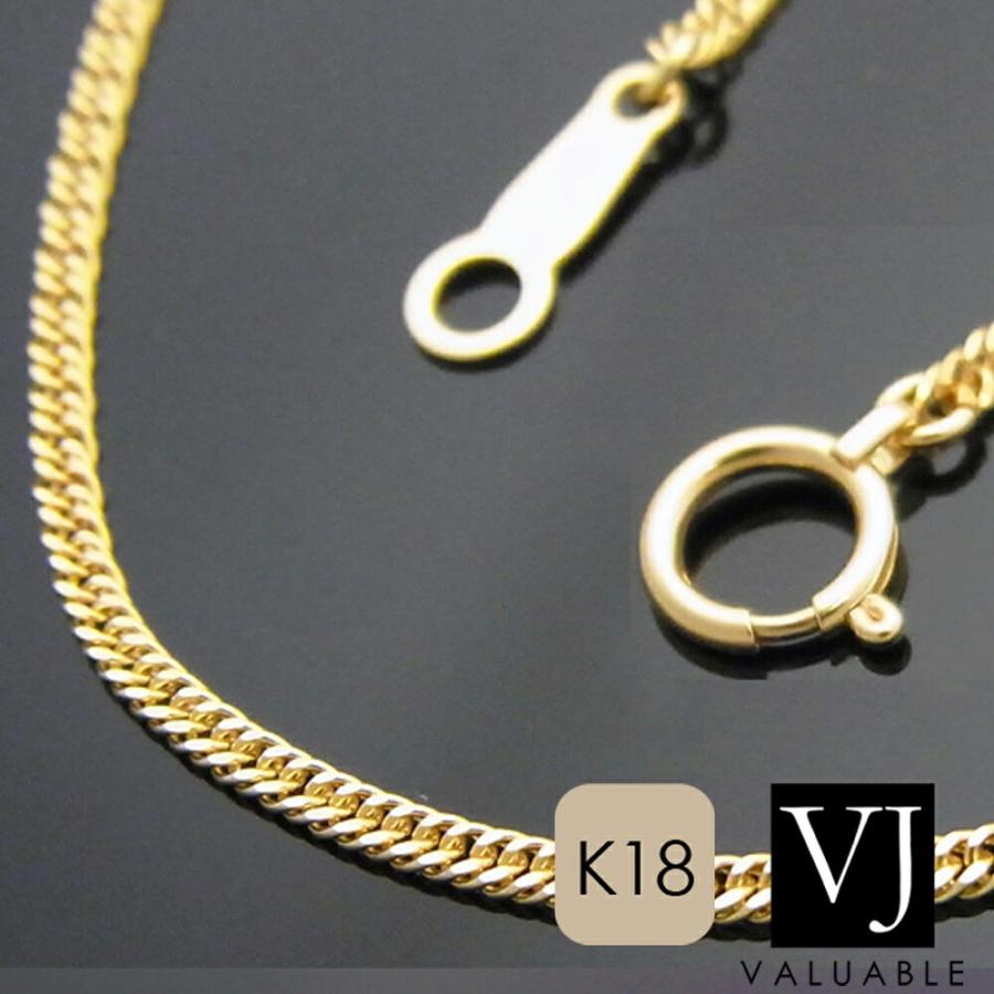 最適な材料 K18 イエローゴールド メンズ ダブルマイアミキューバン ネックレス 1 6mm幅45cm チェーン K18 18k 18金 キヘイ きへい 喜平キューバン マイアミ 激安ブランド Www Limeshoeco Co Uk