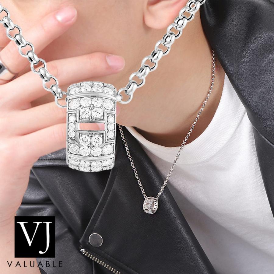 VJ 【 ブイジェイ 】 K18 ホワイトゴールドネックレス