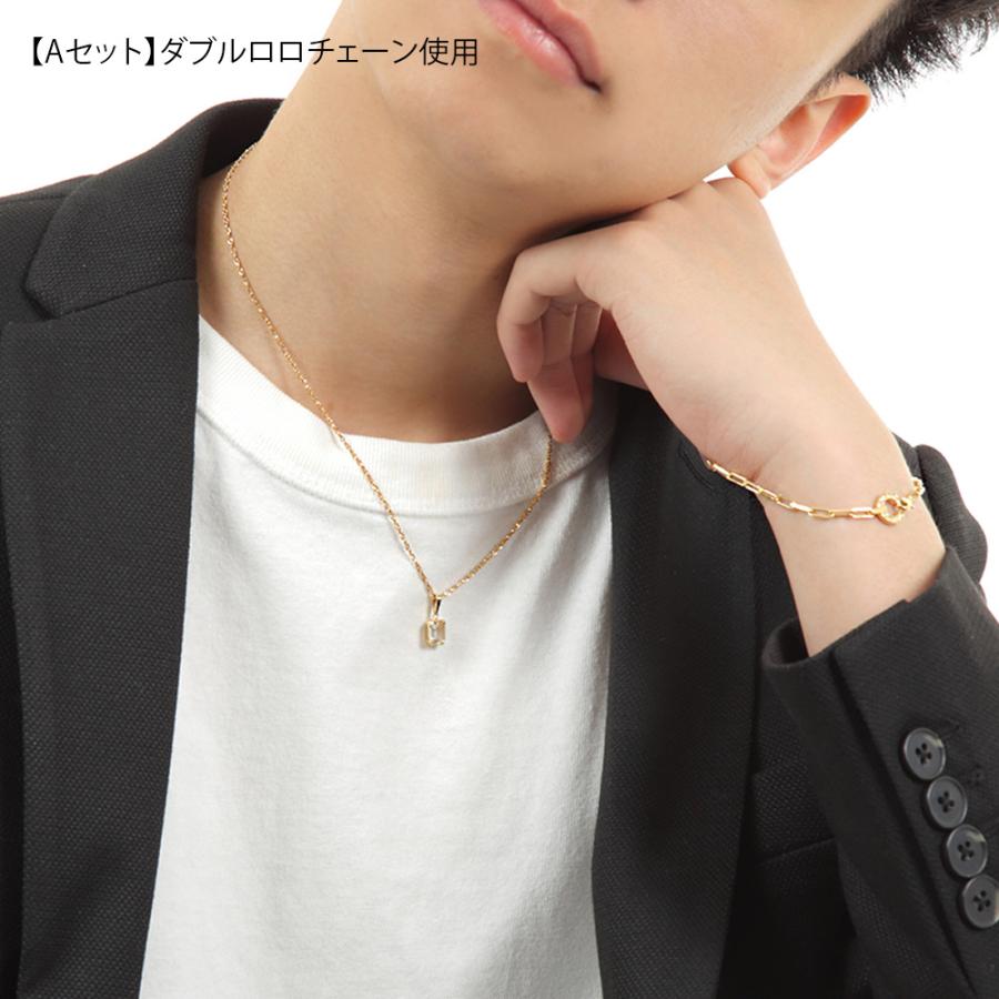 K18 ホワイトトパーズ ネックレスチャーム 18金 メンズ ネックレス K18 イエローゴールド デイドリーム