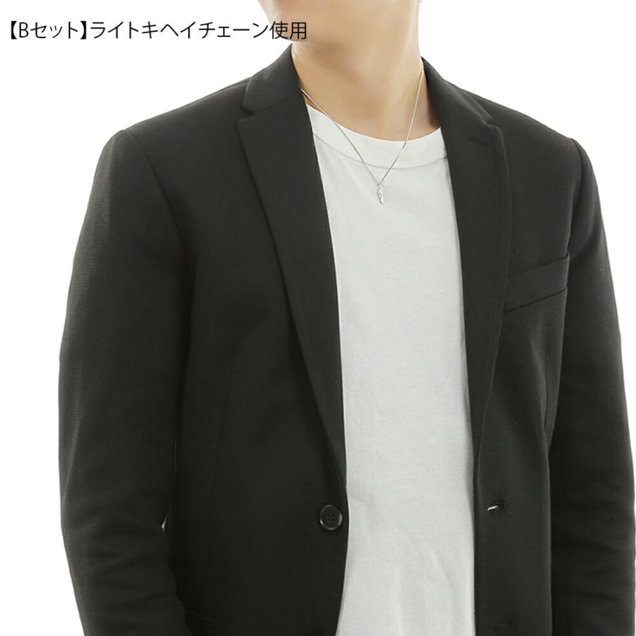 【ファッション誌に掲載】 18金 メンズ ネックレス K18 ホワイトゴールド フライング フェザー ペンダント※ペンダントのみ【18k シンプル 羽 翼 ネイティブ】の画像