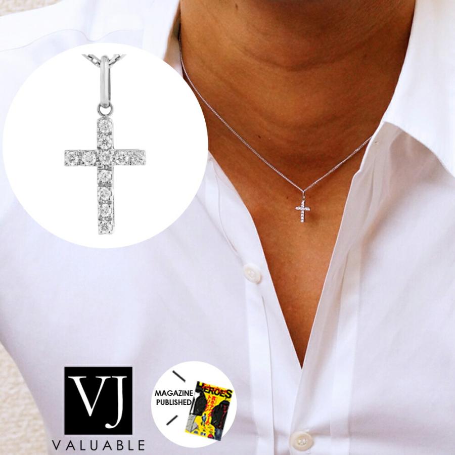 VJ【ブイジェイ】18金 ネックレス ホワイトゴールド VJ【ブイジェイ】 18金 メンズ ネックレス ホワイトゴールド 18k