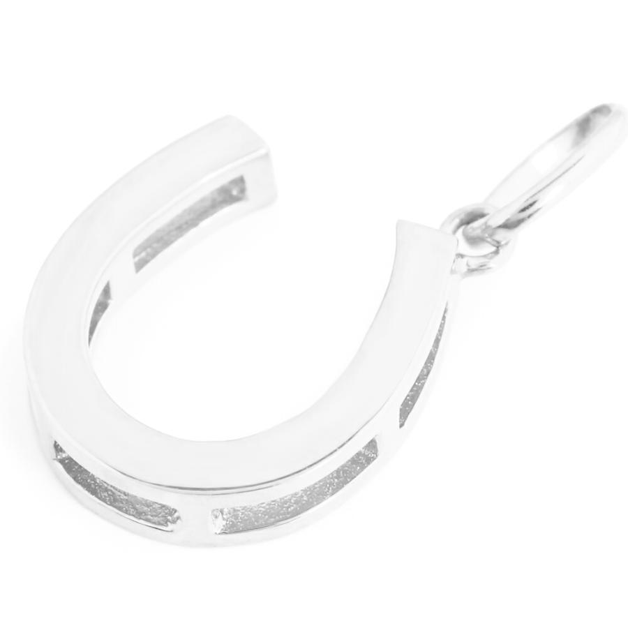 期間限定セール!4℃ ネックレス K18 ホワイトゴールド ホースシュー 馬蹄 期間限定セール!4℃ ネックレス K18 ホワイトゴールド ホース