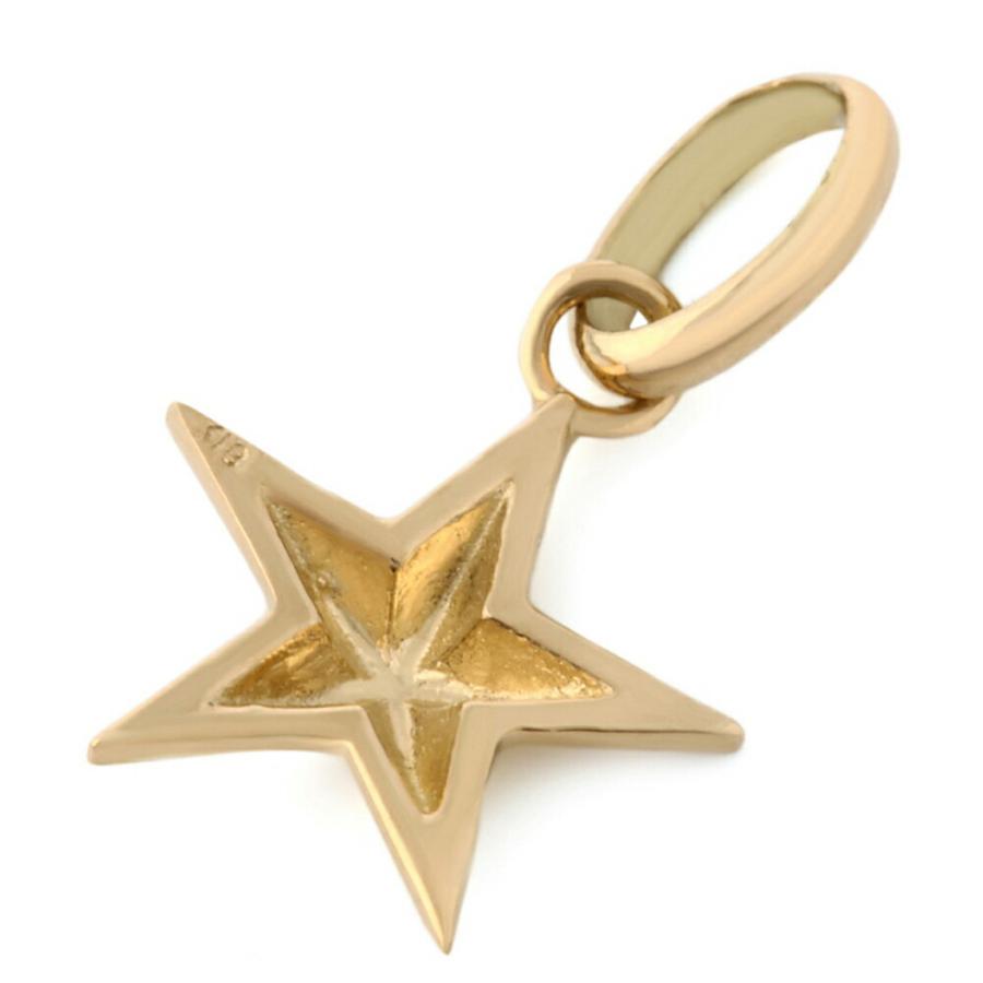K18 イエローゴールド ベイビー　スター　ペンダント　18金 18金 メンズ ネックレス K18 イエローゴールド レディース ベイビー