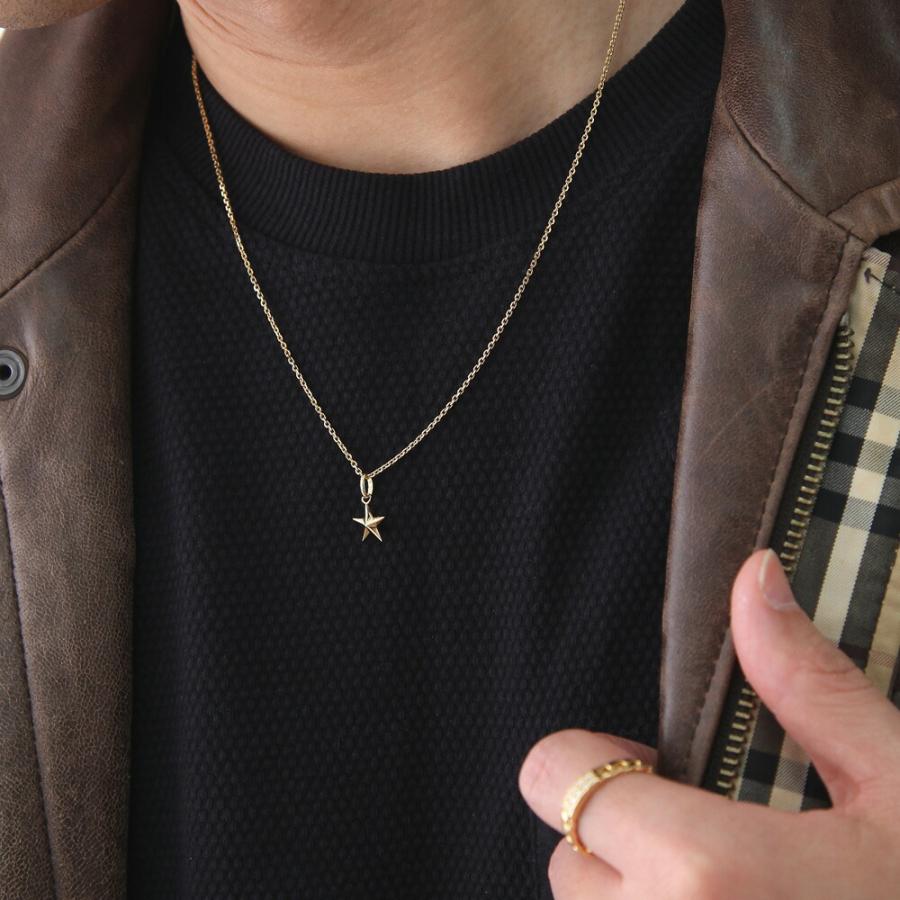 K18 イエローゴールド ベイビー　スター　ペンダント　18金 18金 メンズ ネックレス K18 イエローゴールド レディース ベイビー