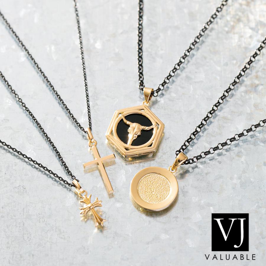 taitai シルバー ブラック ネックレス シルバー925 メンズ B&Yコレクション ブラック カット アズキ