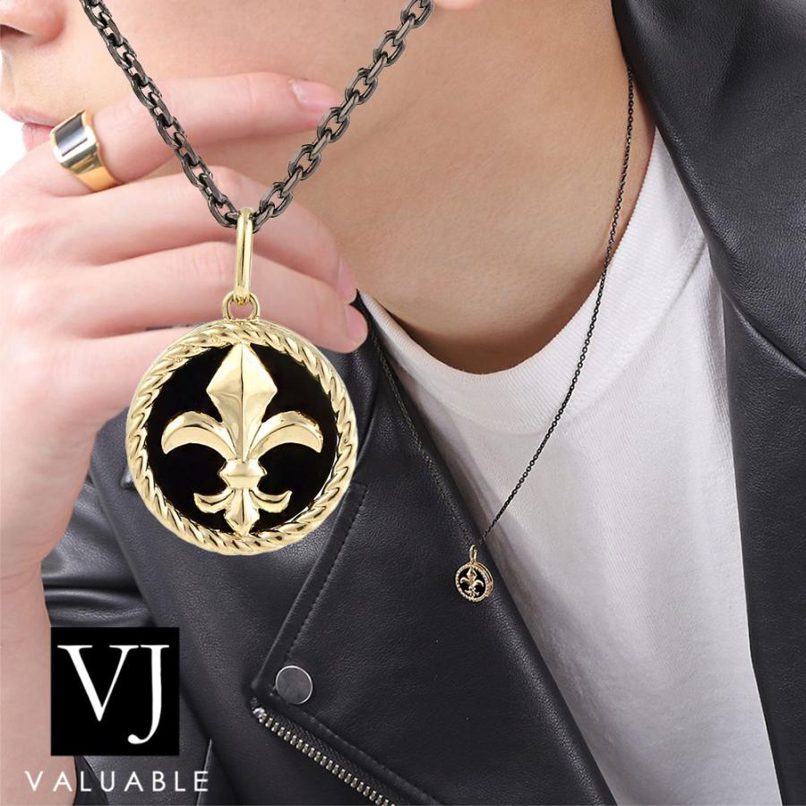 18金 メンズ ネックレス K18 イエローゴールド B&Yコレクション