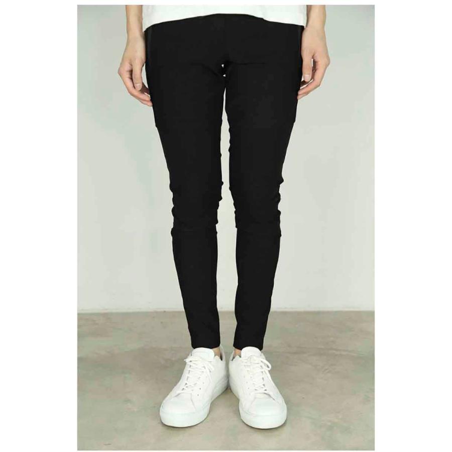 RESOUND CLOTHING リサウンドクロージング Johnson LINE NYLON PT / ブラック×ブラック ボトムス パンツ ラインパンツ トラックパンツ 返品交換不可 | RESOUND CLOTHING | 01
