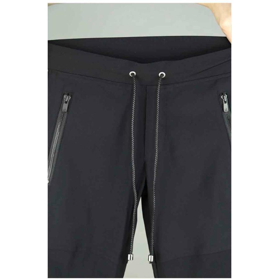 RESOUND CLOTHING リサウンドクロージング Johnson LINE NYLON PT / ブラック×ブラック ボトムス パンツ ラインパンツ トラックパンツ 返品交換不可 | RESOUND CLOTHING | 06