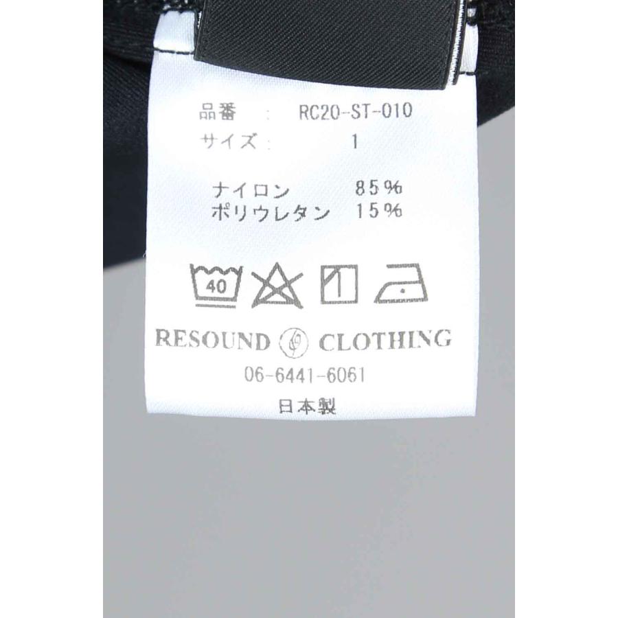 RESOUND CLOTHING リサウンドクロージング HV NYLON Darrell cargo PT / ブラック ボトムス パンツ トラックパンツ ラインパンツ 返品交換不可 | RESOUND CLOTHING | 10