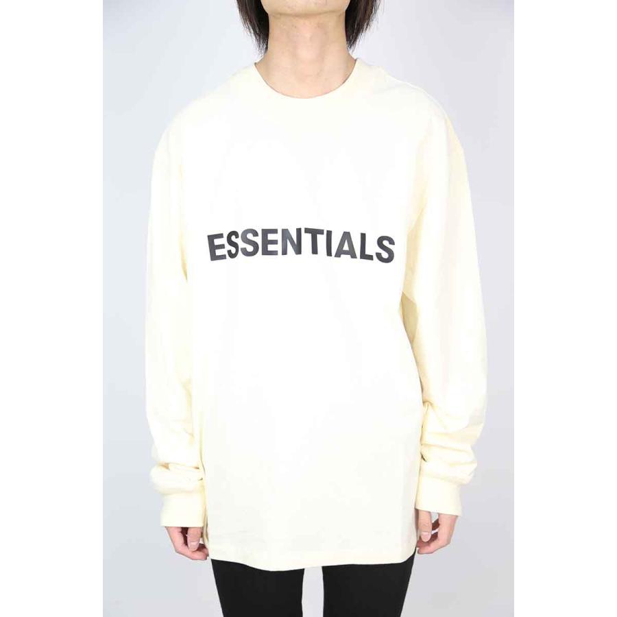 セール商品 30%OFF　トップス メンズ Tシャツ カットソー FEAR OF GOD FOG ESSENTIALS FRONT LOGO L/S TEE クリーム 返品交換不可 | FEAR OF GOD | 01