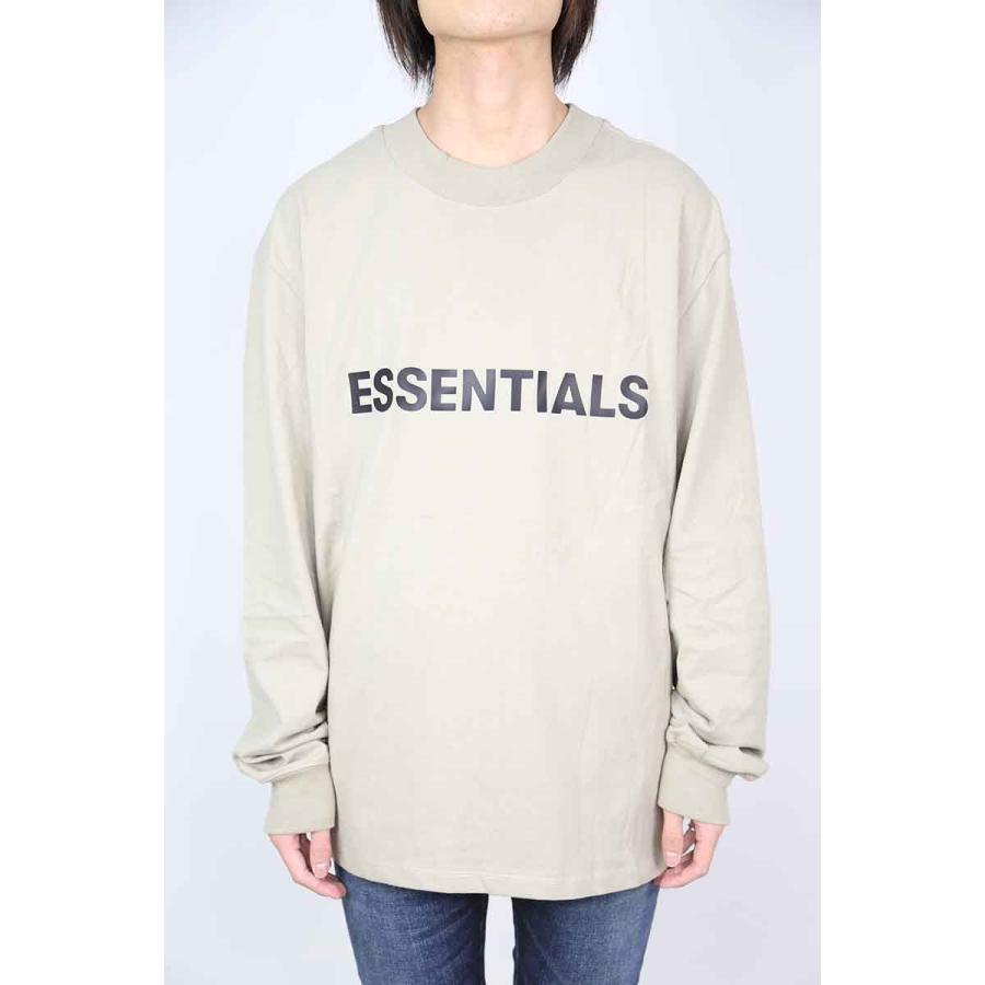 セール商品 30%OFFトップス メンズ Tシャツ カットソー FEAR OF GOD FOG ESSENTIALS フィアオブゴッド エッセンシャルズ FRONT LOGO L/S TEE タン 返品交換不可 | FEAR OF GOD | 01